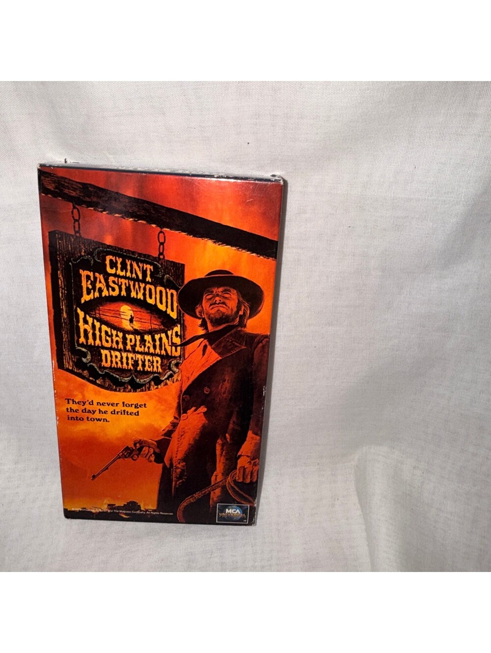 High Plains Drifter VHS Clint Eastwood MCA Universal Vintage Western